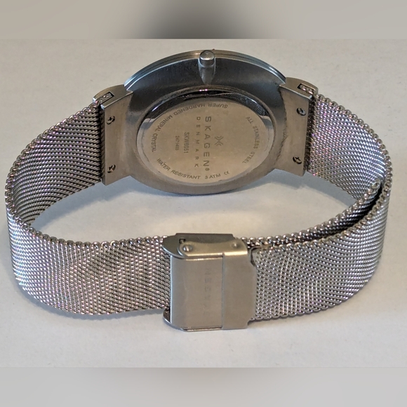 Skagen Anchor Black Dial Watch - Picture 4 of 6
